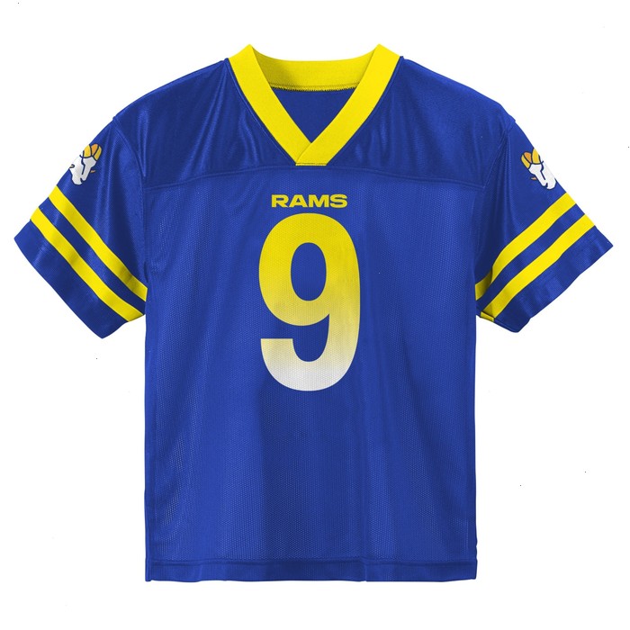 Toddler Matthew Stafford Royal Los Angeles Rams Team Player Jersey