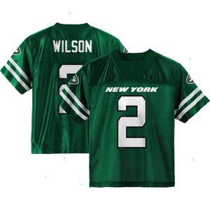 Toddler Zach Wilson Green New York Jets Team Player Jersey