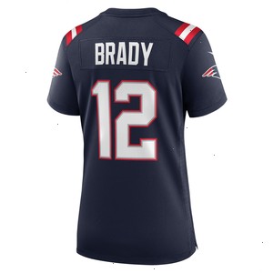 Tom Brady New England Patriots Nike Women's Retired Game Jersey - Navy