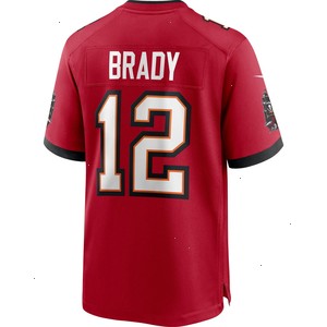 Tom Brady Tampa Bay Buccaneers Nike Game Jersey - Red