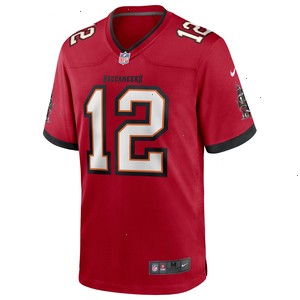 Tom Brady Tampa Bay Buccaneers Nike Game Player Jersey - Red