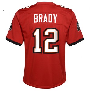 Tom Brady Tampa Bay Buccaneers Nike Youth Game Jersey - Red