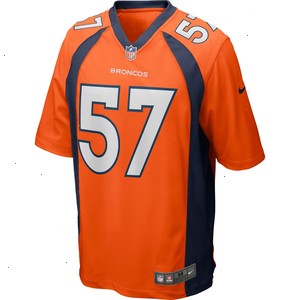 Tom Jackson Denver Broncos Nike Game Retired Player Jersey - Orange