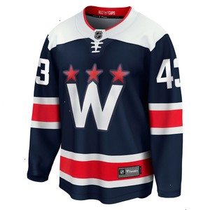 Tom Wilson Washington Capitals Fanatics Branded 2020/21 Alternate Premier Breakaway Player Jersey - Navy