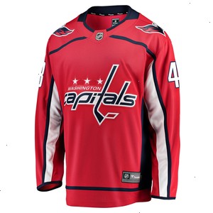 Tom Wilson Washington Capitals Fanatics Branded Home Premier Breakaway Player Jersey - Red