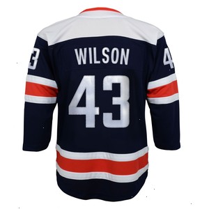 Tom Wilson Washington Capitals Youth 2020/21 Alternate Premier Player Jersey - Navy