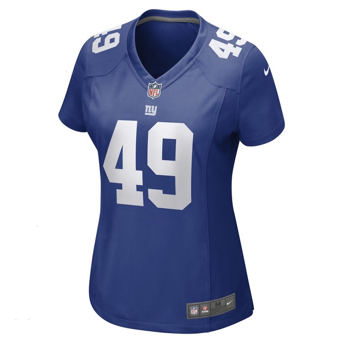 Tomon Fox New York Giants Nike Women's Game Player Jersey - Royal