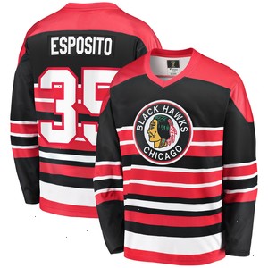 Tony Esposito Chicago Blackhawks Fanatics Branded Premier Breakaway Retired Player Jersey - Red