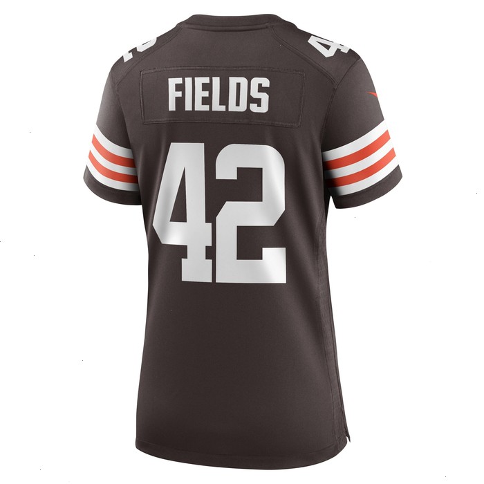 Tony Fields II Cleveland Browns Nike Women's Team Game Jersey - Brown