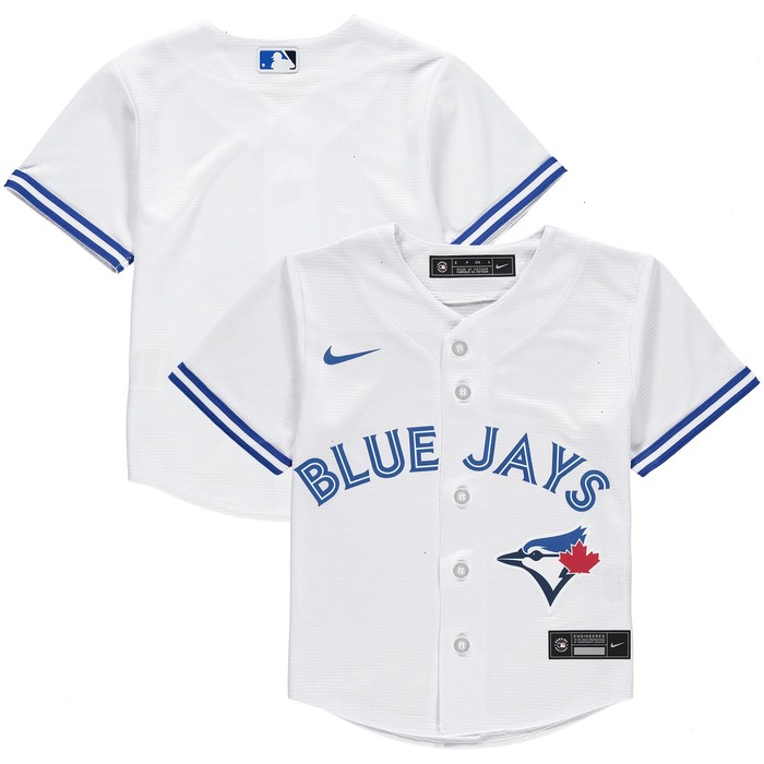 Toronto Blue Jays Nike Preschool Home Replica Team Jersey - White