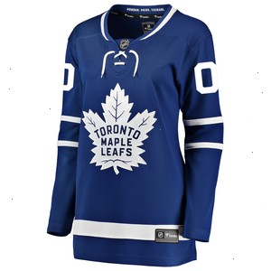 Toronto Maple Leafs Fanatics Branded Women's Home Breakaway Custom Jersey - Blue