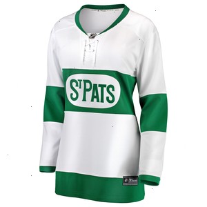 Toronto St. Pats Fanatics Branded Women's Premier Breakaway Jersey - White