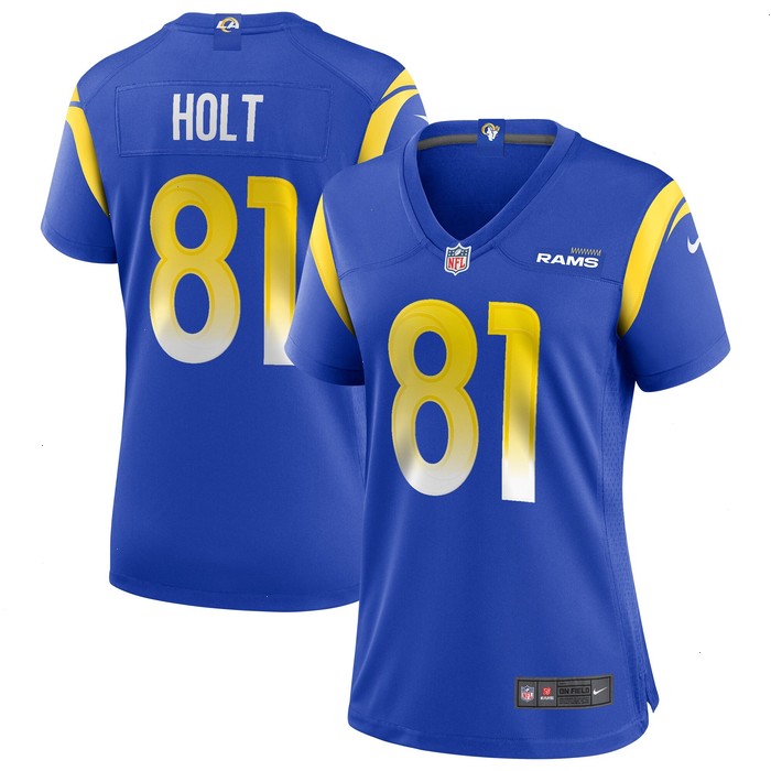 Torry Holt Los Angeles Rams Nike Women's Game Retired Player Jersey - Royal