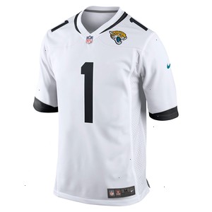 Travis Etienne Jr. Jacksonville Jaguars Nike Game Player Jersey - White