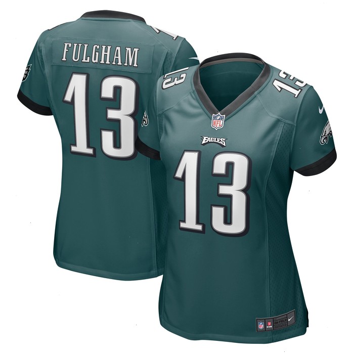 Travis Fulgham Philadelphia Eagles Nike Women's Game Jersey - Midnight Green