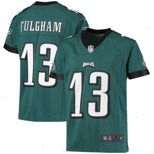 Travis Fulgham Philadelphia Eagles Nike Youth Game Jersey - Midnight Green