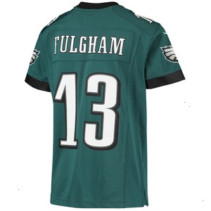 Travis Fulgham Philadelphia Eagles Nike Youth Game Jersey - Midnight Green