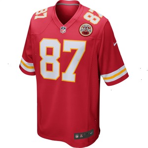 Travis Kelce Kansas City Chiefs Nike Game Jersey - Red