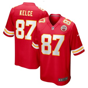 Travis Kelce Kansas City Chiefs Nike Game Jersey - Red V1