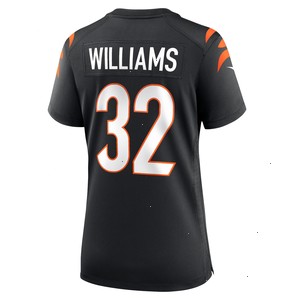 Trayveon Williams Cincinnati Bengals Women's Nike Game Jersey - Black