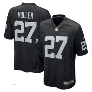 Trayvon Mullen Las Vegas Raiders Nike Game Jersey - Black