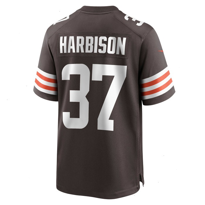 Tre Harbison Cleveland Browns Nike Game Jersey - Brown