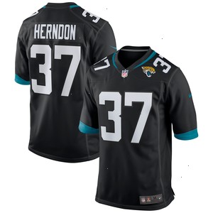 Tre Herndon Jacksonville Jaguars Nike Game Jersey - Black