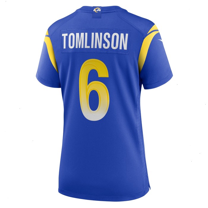 Tre'Vius Hodges-Tomlinson Los Angeles Rams Nike Women's Team Game Jersey - Royal