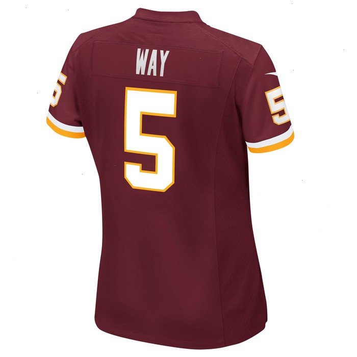 Tress Way Washington Football Team Nike Women's Game Player Jersey -Burgundy