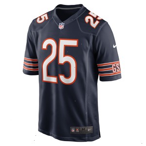 Trestan Ebner Chicago Bears Nike Game Player Jersey - Navy