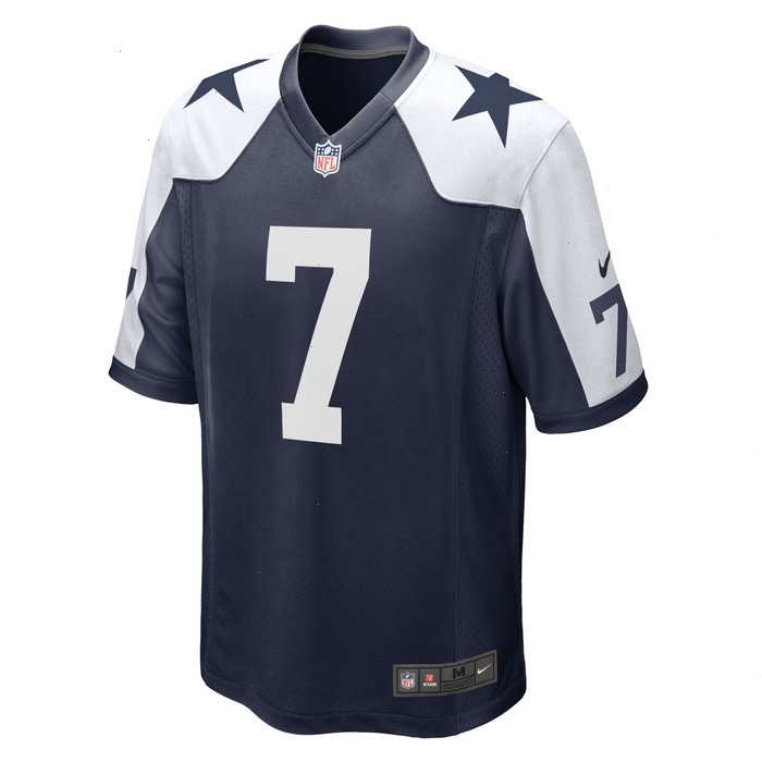 Trevon Diggs Dallas Cowboys Nike Alternate Game Jersey - Navy