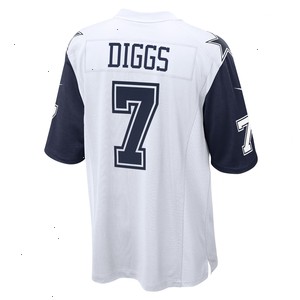 Trevon Diggs Dallas Cowboys Nike Alternate Game Jersey - White