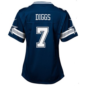 Trevon Diggs Dallas Cowboys Nike Girls Youth Game Jersey - Navy