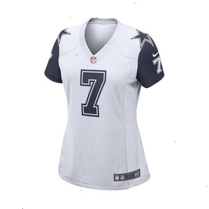 Trevon Diggs Dallas Cowboys Nike Women's Team Game Jersey - White