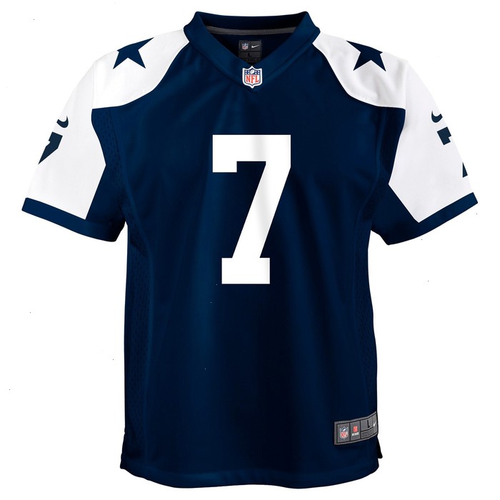 Trevon Diggs Dallas Cowboys Nike Youth Alternate Game Jersey - Navy