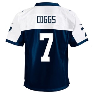 Trevon Diggs Dallas Cowboys Nike Youth Alternate Game Jersey - Navy