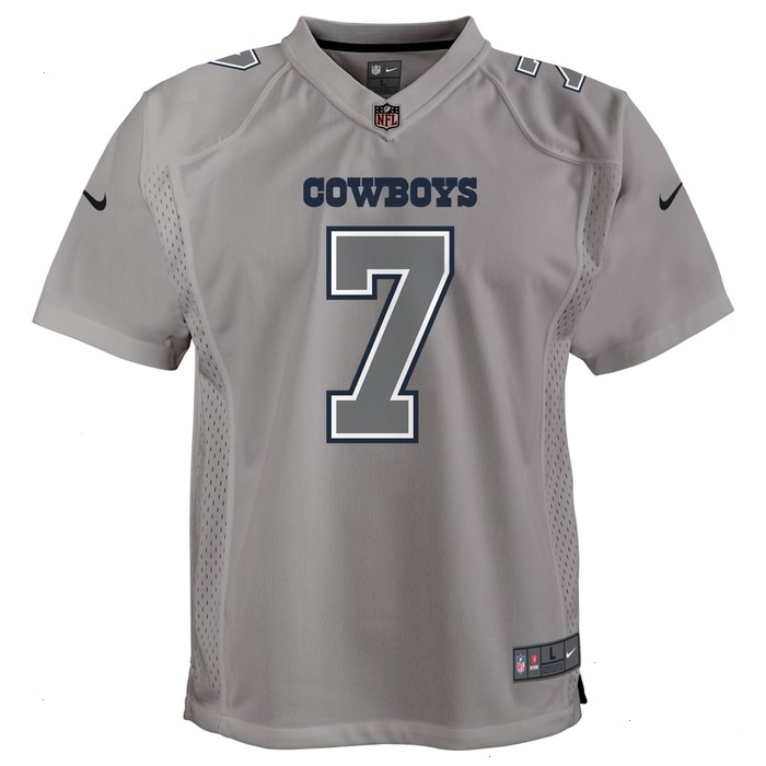 Trevon Diggs Dallas Cowboys Nike Youth Atmosphere Game Jersey - Gray