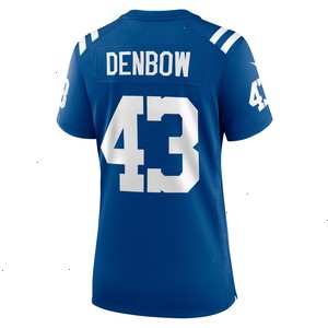 Trevor Denbow Indianapolis Colts Nike Women's Game Player Jersey - Royal