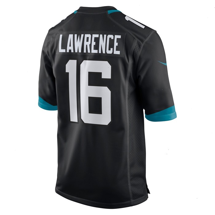 Trevor Lawrence Jacksonville Jaguars Nike Alternate Player Game Jersey - Black