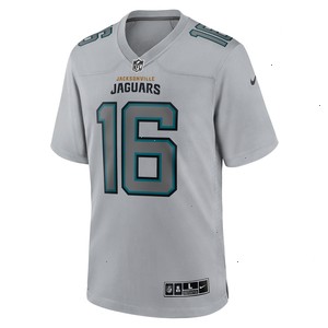 Trevor Lawrence Jacksonville Jaguars Nike Atmosphere Fashion Game Jersey - Gray