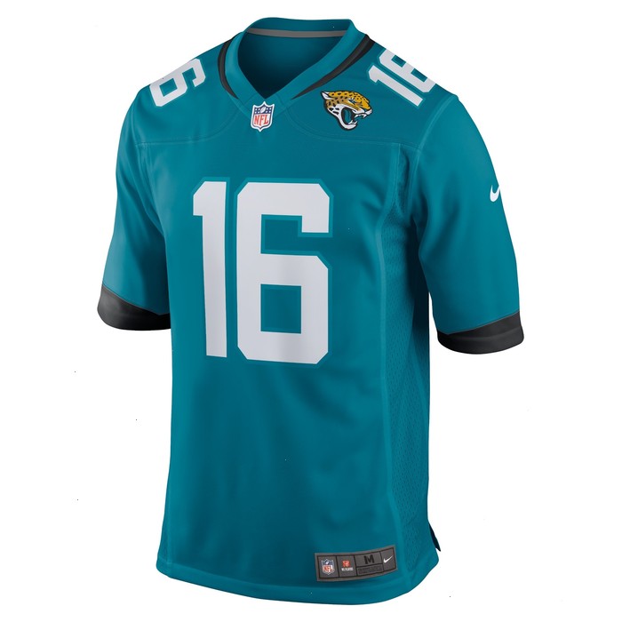 Trevor Lawrence Jacksonville Jaguars Nike Home Game Jersey - Teal