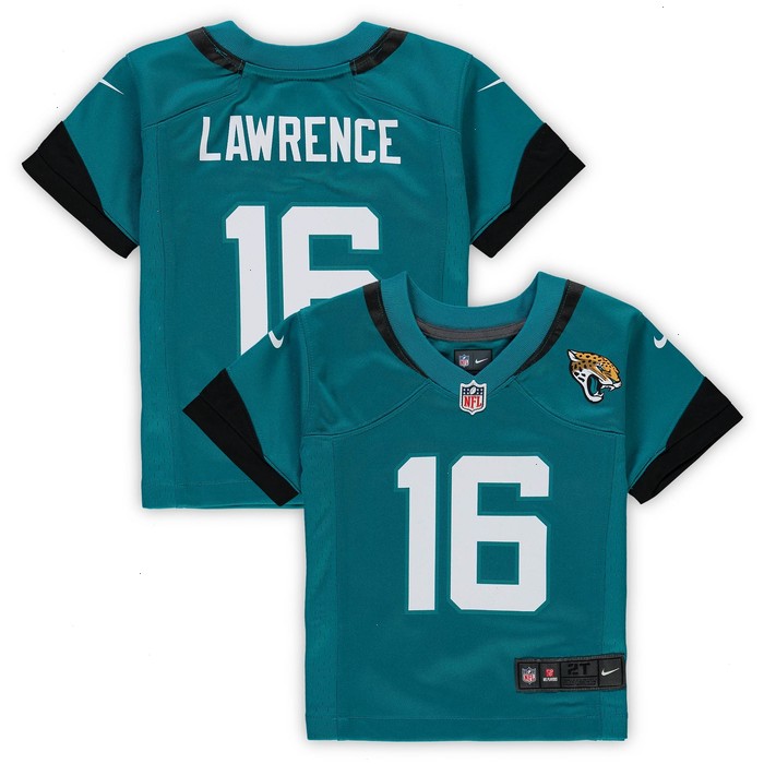 Trevor Lawrence Jacksonville Jaguars Nike Toddler Game Jersey - Teal