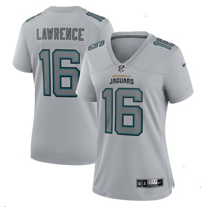 Trevor Lawrence Jacksonville Jaguars Nike Women's Atmosphere Fashion Game Jersey - Gray