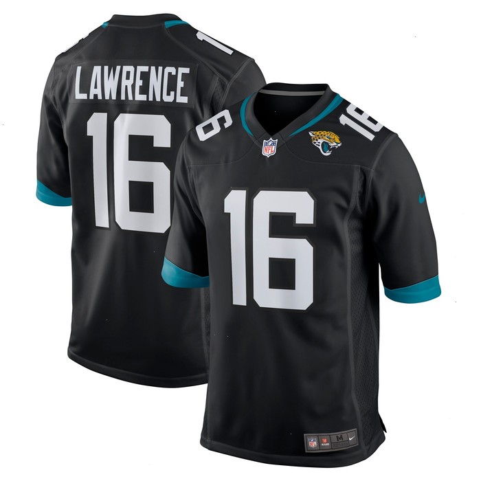 Trevor Lawrence Jacksonville Jaguars Nike Youth Game Jersey - Black