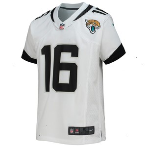 Trevor Lawrence Jacksonville Jaguars Nike Youth Game Jersey - White