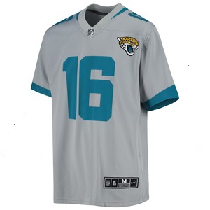 Trevor Lawrence Jacksonville Jaguars Nike Youth Inverted Team Game Jersey - Silver