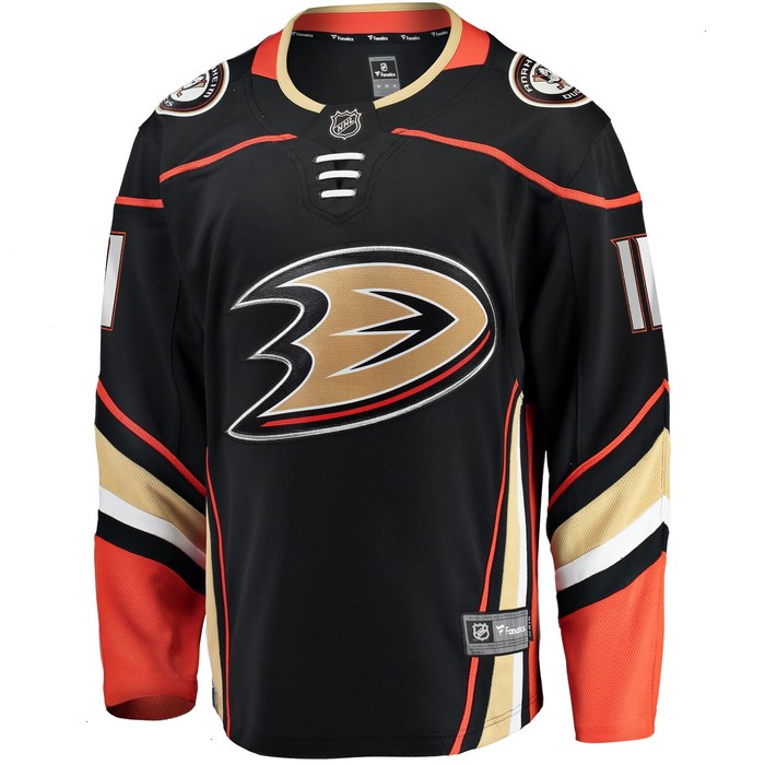 Trevor Zegras Anaheim Ducks Fanatics Branded Home Breakaway Player Jersey - Black