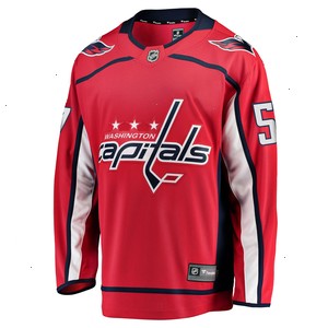 Trevor van Riemsdyk Washington Capitals Fanatics Branded Home Breakaway Jersey - Red