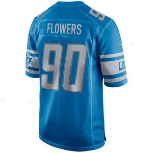 Trey Flowers Detroit Lions Nike Game Jersey - Blue