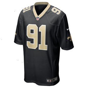 Trey Hendrickson New Orleans Saints Nike Game Jersey - Black